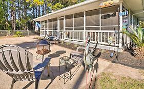Waveland Getaway With Fire Pit Less Than 1 Mi To Beach!